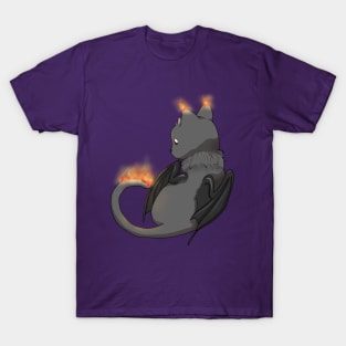 Sitting Hellcat T-Shirt